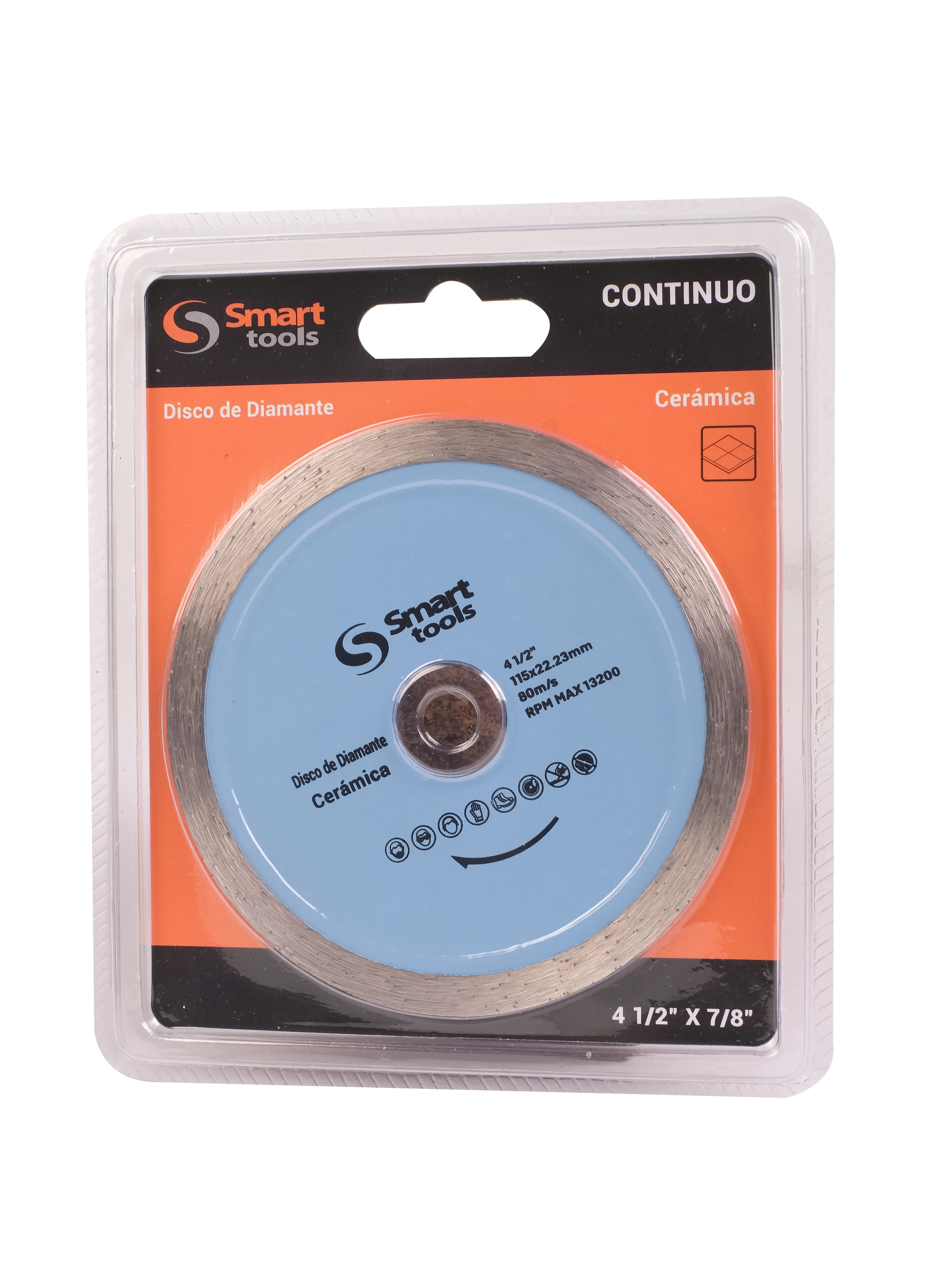 DISCO DIAMANTADO CORTE HUMEDO 4 1/2” X 22MM