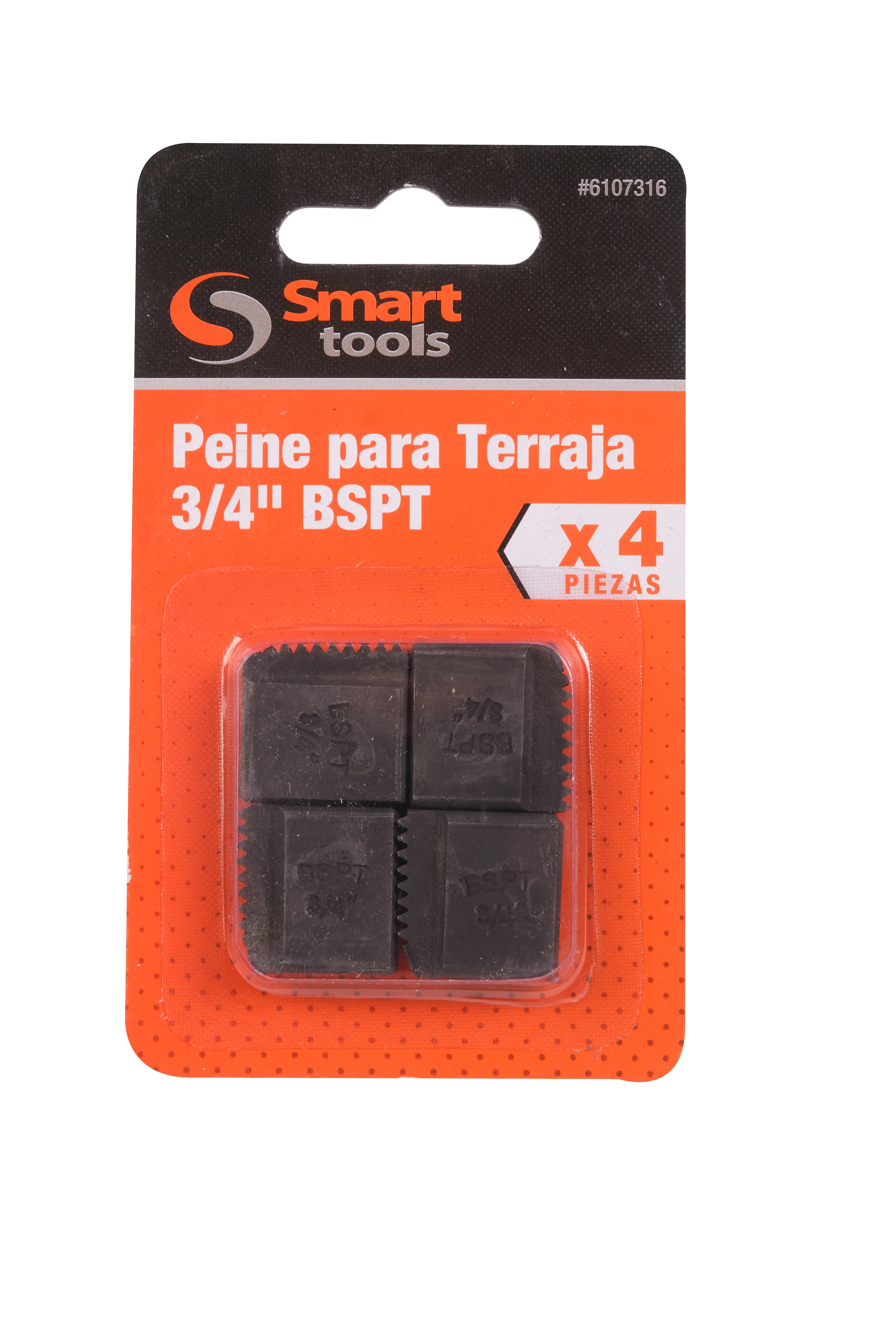 Juego de peines 3/4″ BSPT