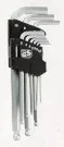 JGO. LLAVES ALLEN BOLA 1.5-10 MM 9 PZ.