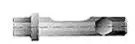 PUNTO DE 484 MM. TOMA BOSCH-MAKITA, PARA BOSCH USH-27 Y MAKITA HM 1800