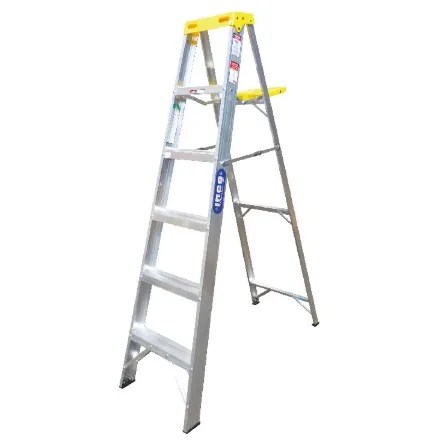 ESCALERA TIJERA ALUMINIO 102 KG 3,66 MT 12 PELDAÑOS