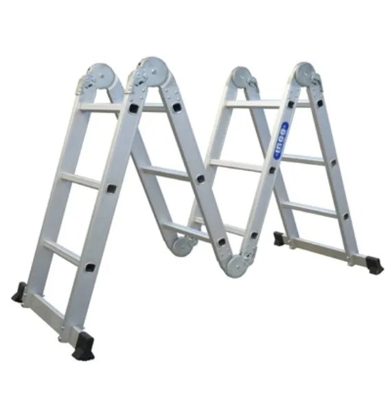 ESCALERA DE ALUMINIO ARTICULADA 150 KGS.