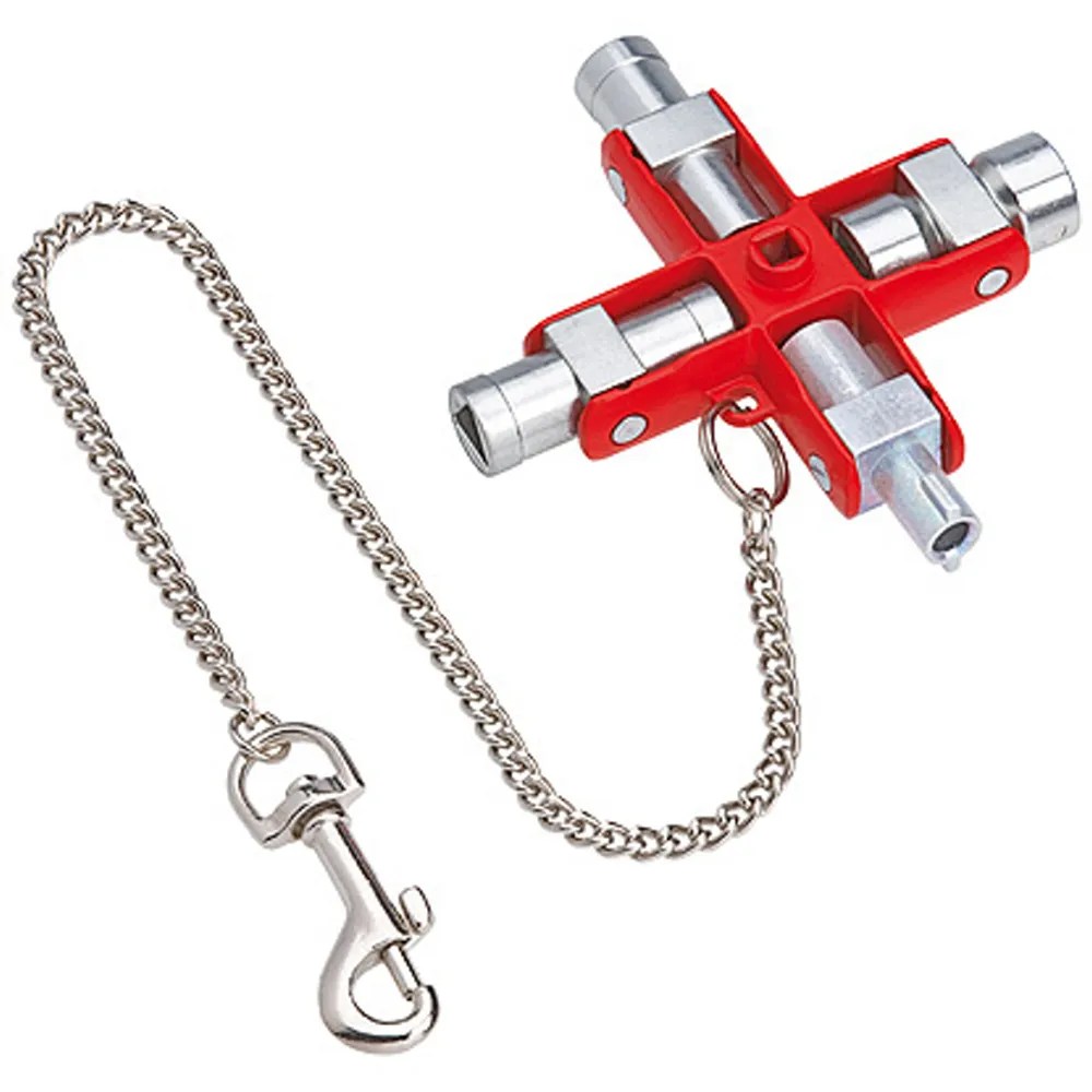 LLAVE UNIVERSAL ARMARIOS, PASO, GAS, AGUA