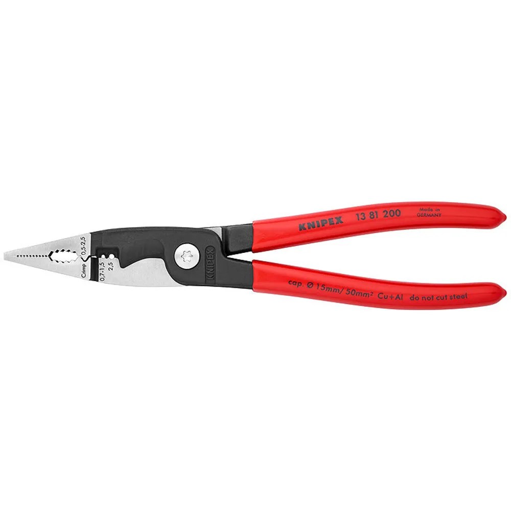 ALICATE ELECTRICO 8″ NEGRO ATRAMENTADO