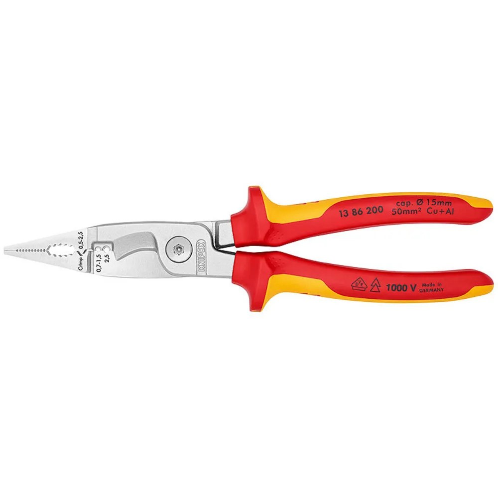 ALICATE CROMADO 8″ 1000V