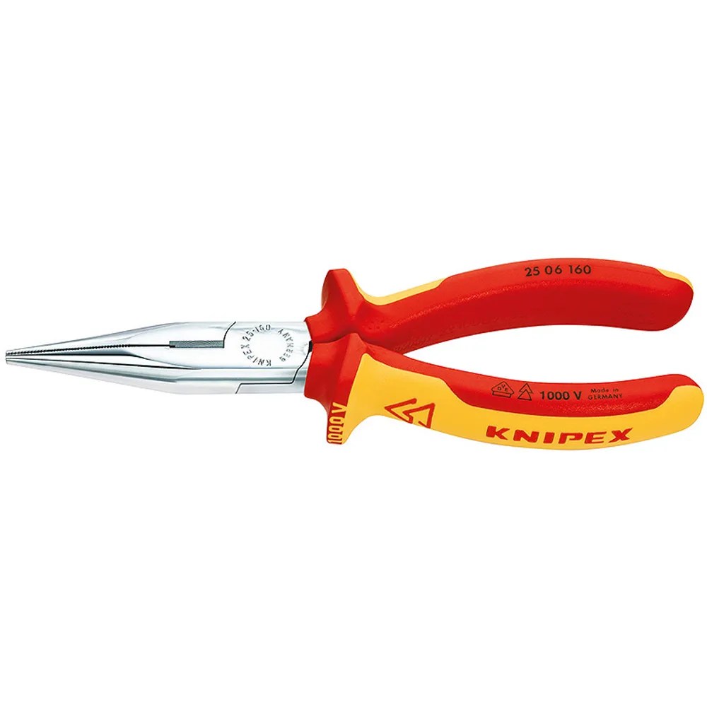 ALICATE PUNTA MEDIA 6″ 1000V AISLADO