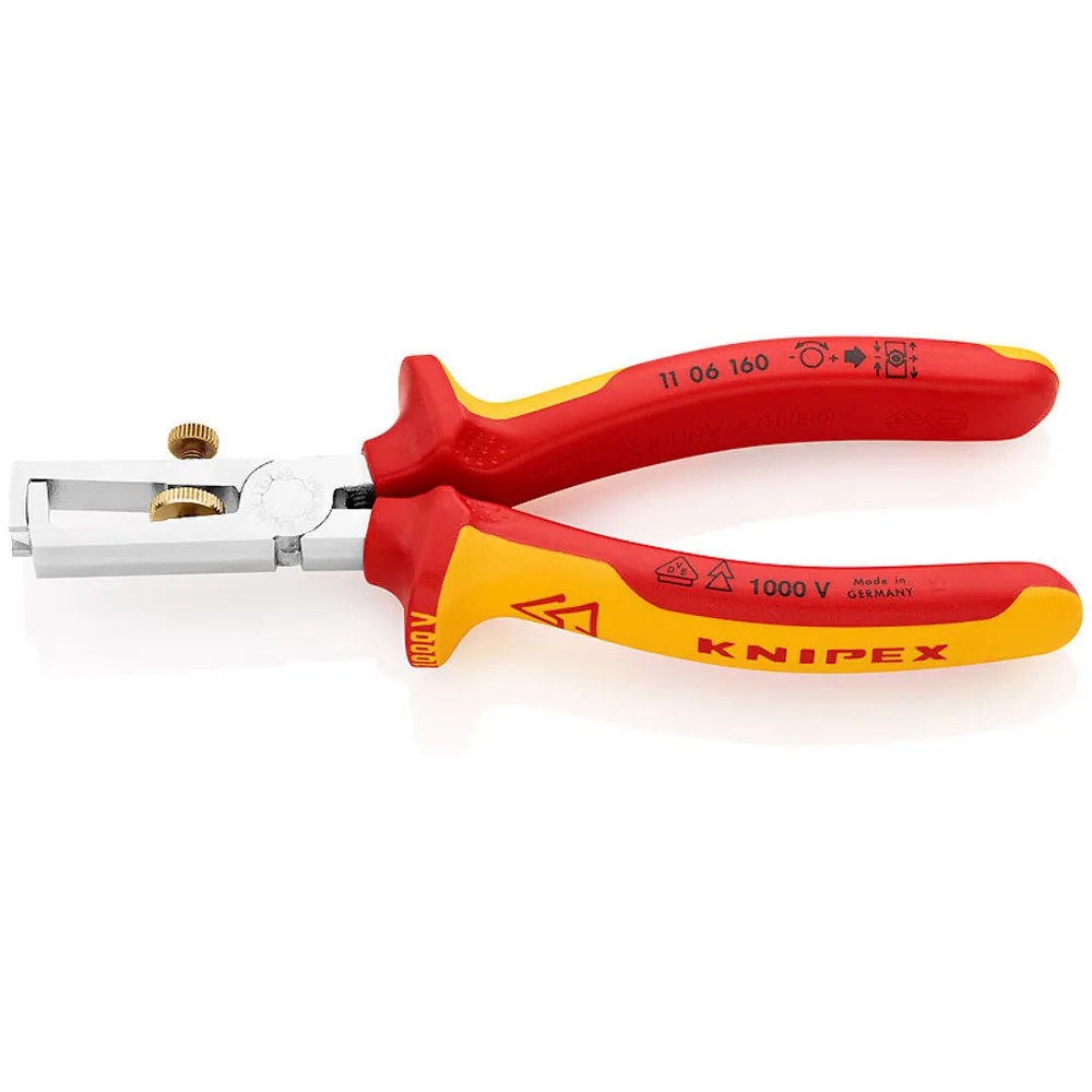 ALICATE PELACABLES 5.1/2″ AISLADO 1000V