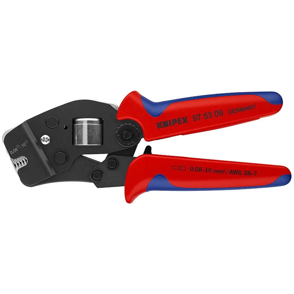 ALICATE AUTOAJUSTABLE PUNTERAS ACCESO FRONTAL 28-7 AWG