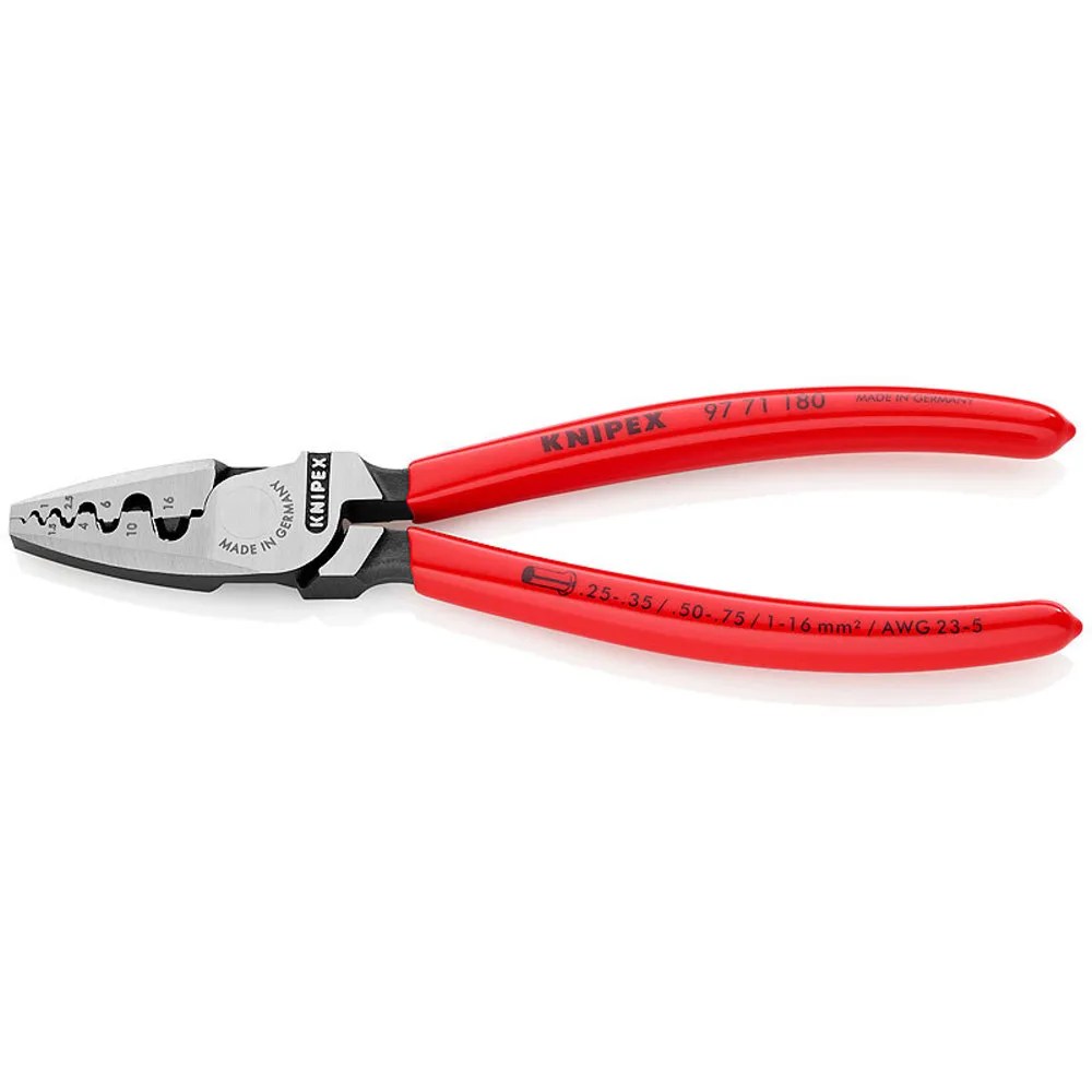 ALICATE ENTALLAR PUNTILLAS 9 MORDAZAS 23-5 AWG