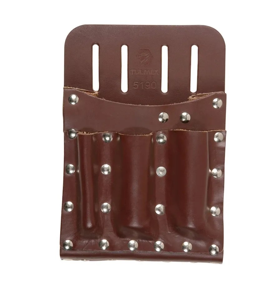 PORTAHERR. CUERO BOVINO COMPACTO, 6 COMP., 15X23 CMS
