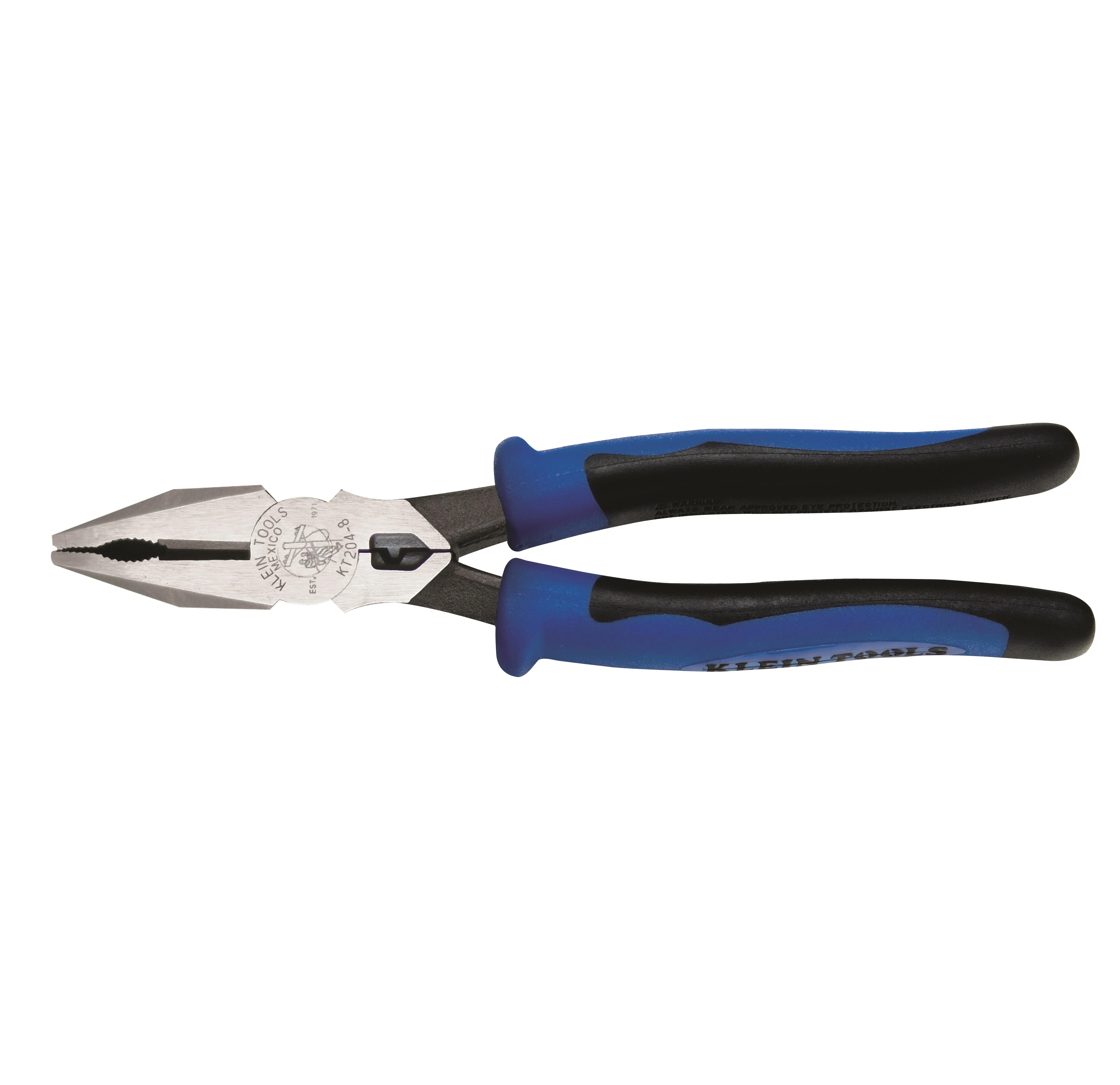 ALICATE UNIVERSAL DE 8″ ELECTRICO CORTE LATERAL, MANGO BIMATERIAL