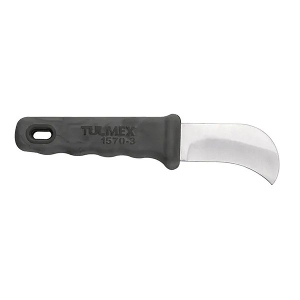CUCHILLA LINIERO 3″ ACERO CARB, MANGO PLÁSTICO (EX/CUL-3)