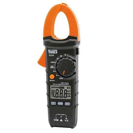 Amperímetro de Tenaza 400A AC (Modelo 2)