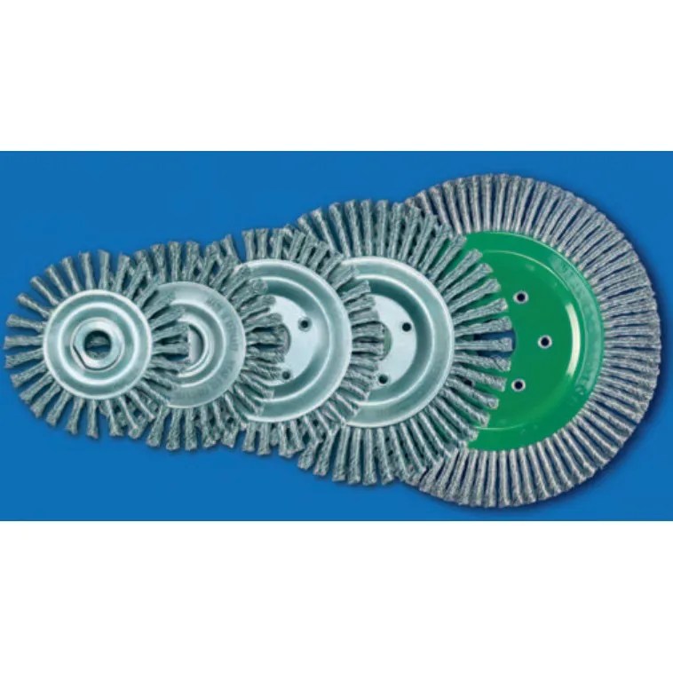 GRATA CIRCULAR INOX. 4.1/2″ CON HILO M14 DE 0.50 MM, ESPESOR 6 MM, PIPELINE