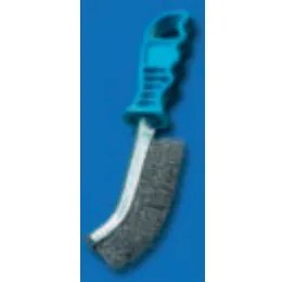 ESCOBILLA DE ACERO MANGO PLASTICO DE 1 HILERA