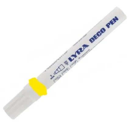 Rotulador Deco Pen Amarillo