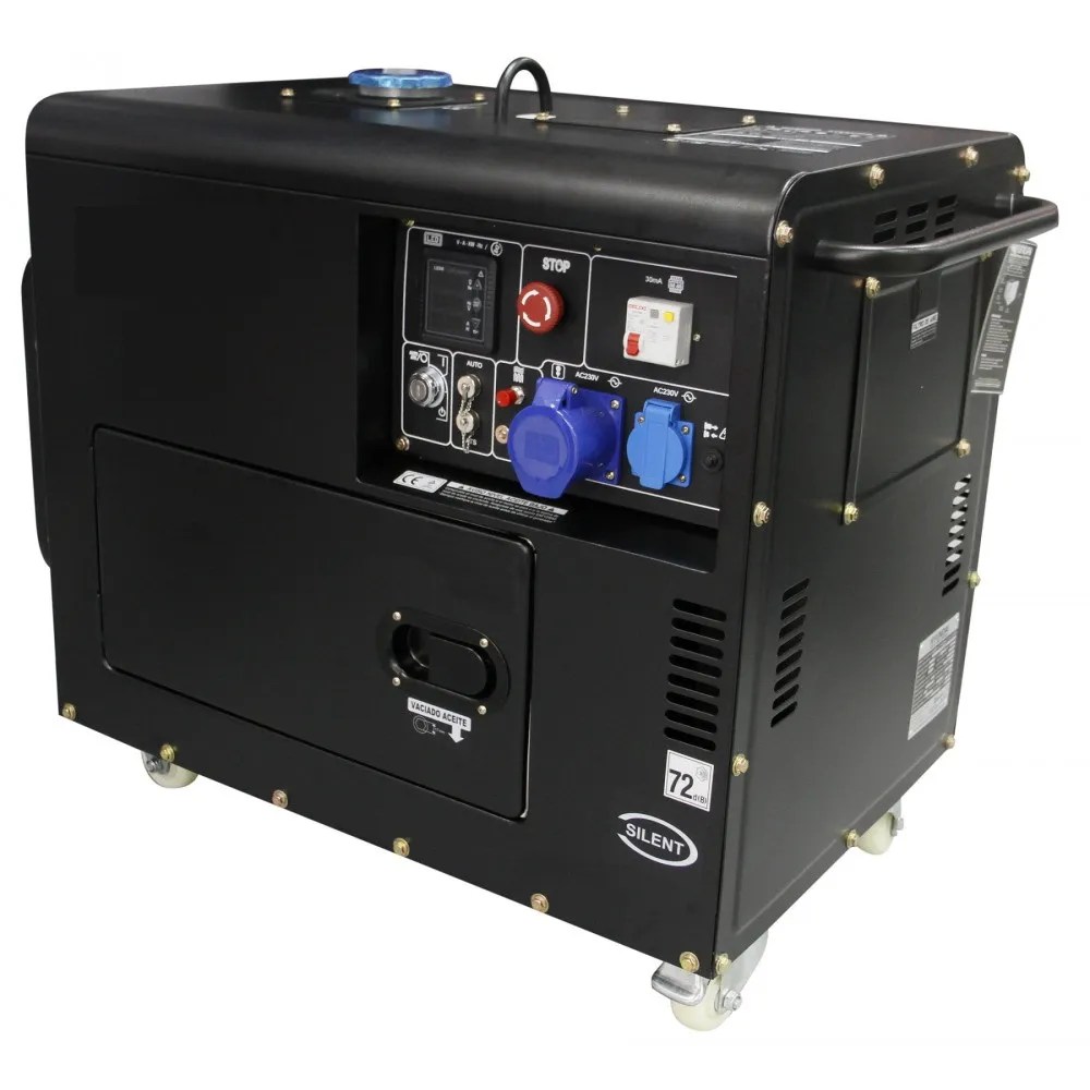 Generador Diesel Cerrado 5.0 KVA 220/380 VAC