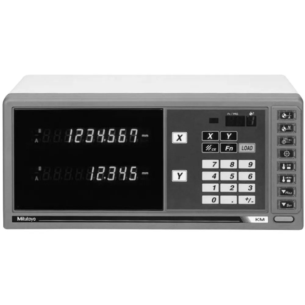 VISUALIZADOR DIGITAL DE COTAS, MODELO “KM”, DE 2 EJES, CON FUNCIONES