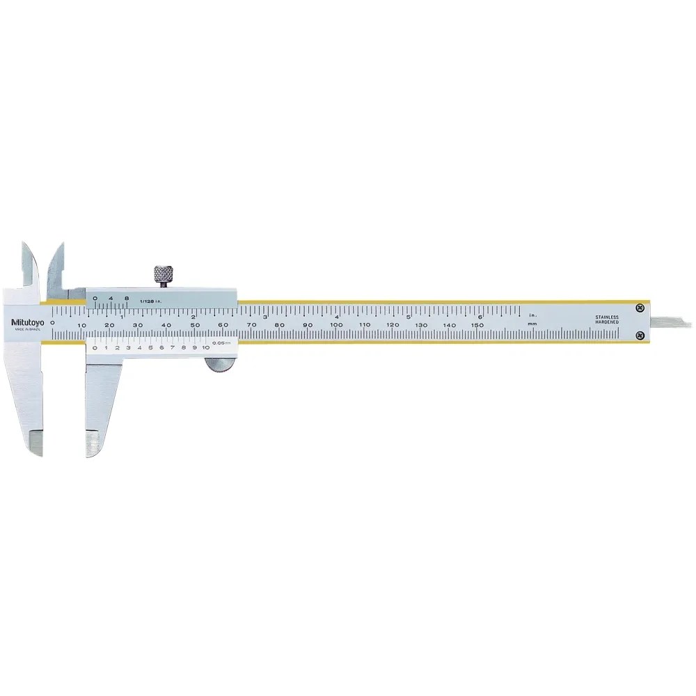 PIE DE METRO 6″ GRAD. 001″ – 0.02 MM.