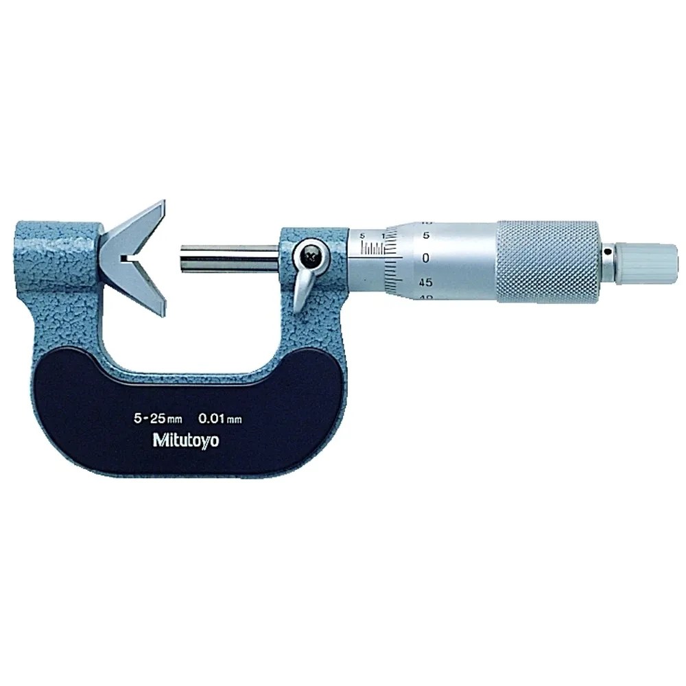 MICROMETRO TOPES EN V DE 25 A 40 MM.