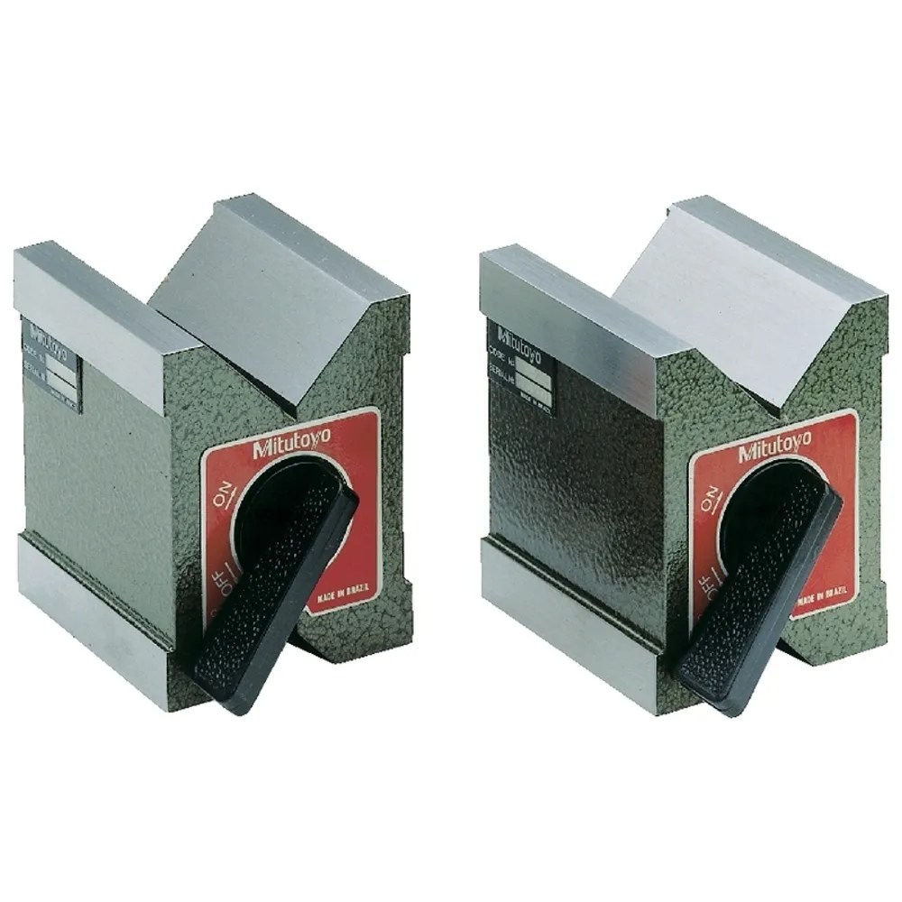 BLOQUES EN “V” MAGNETICOS DE 95 X 70 X 95 (VENTA SOLO EN PARES)
