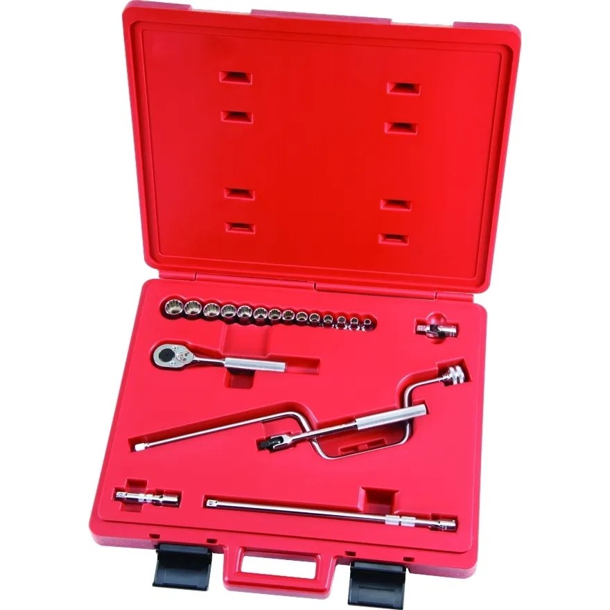 JGO. DADOS []3/8″ 6 A 19 MM 20 PZAS
