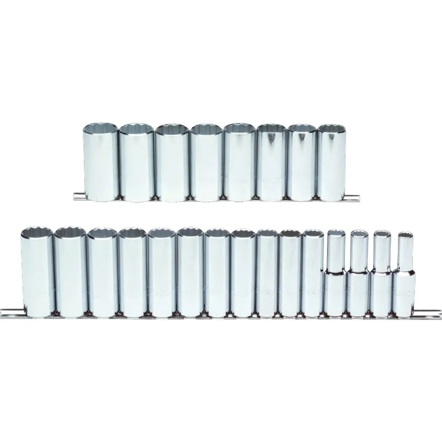JGO. DADOS []1/2″ LARGOS 10-32 MM S/ACC.