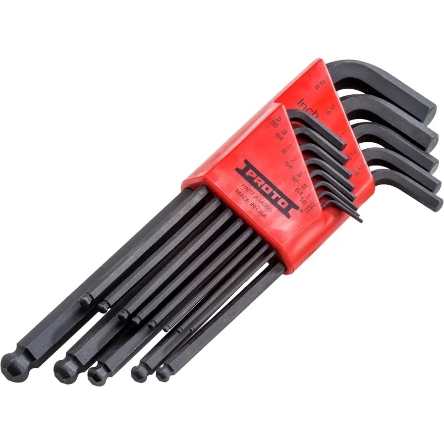 JGO. LLAVES ALLEN 1/16″-3/8″, B/LARGA