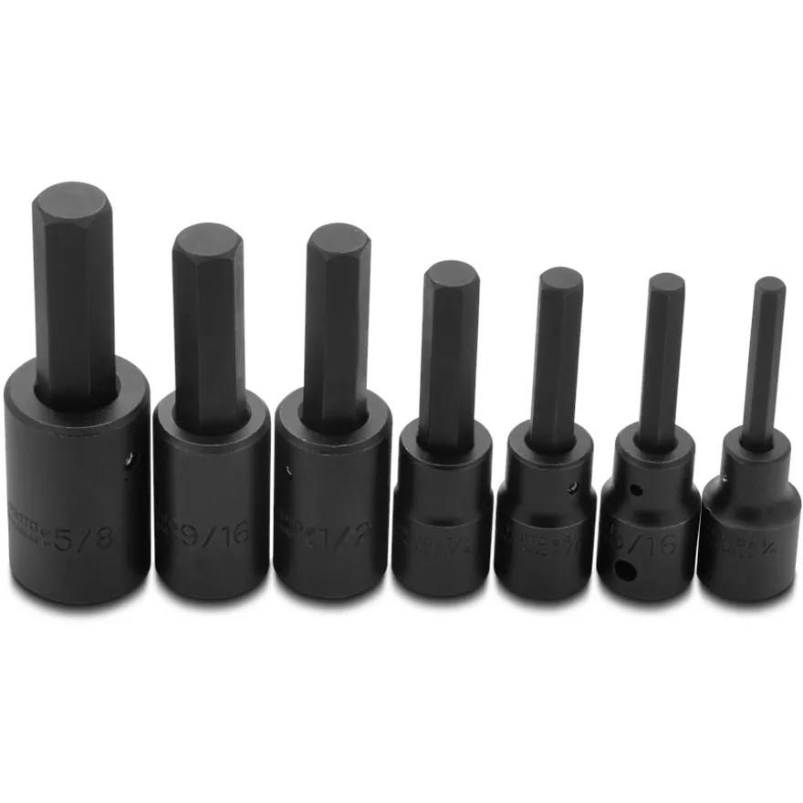 JGO. DADOS IMPACTO ALLEN 1/4″-5/8″ 7 PZ