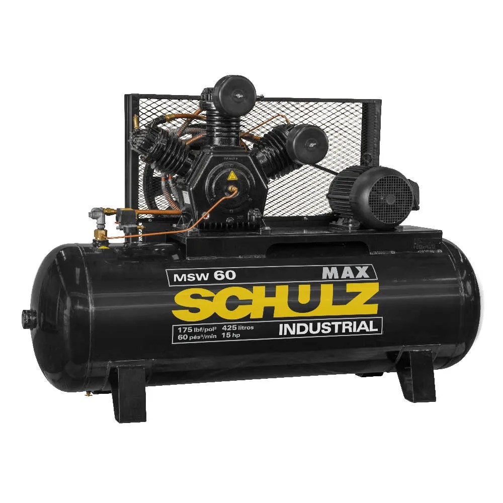 Compresor MSV-MAX, Estanque 200 Lts, Motor 3.0 HP