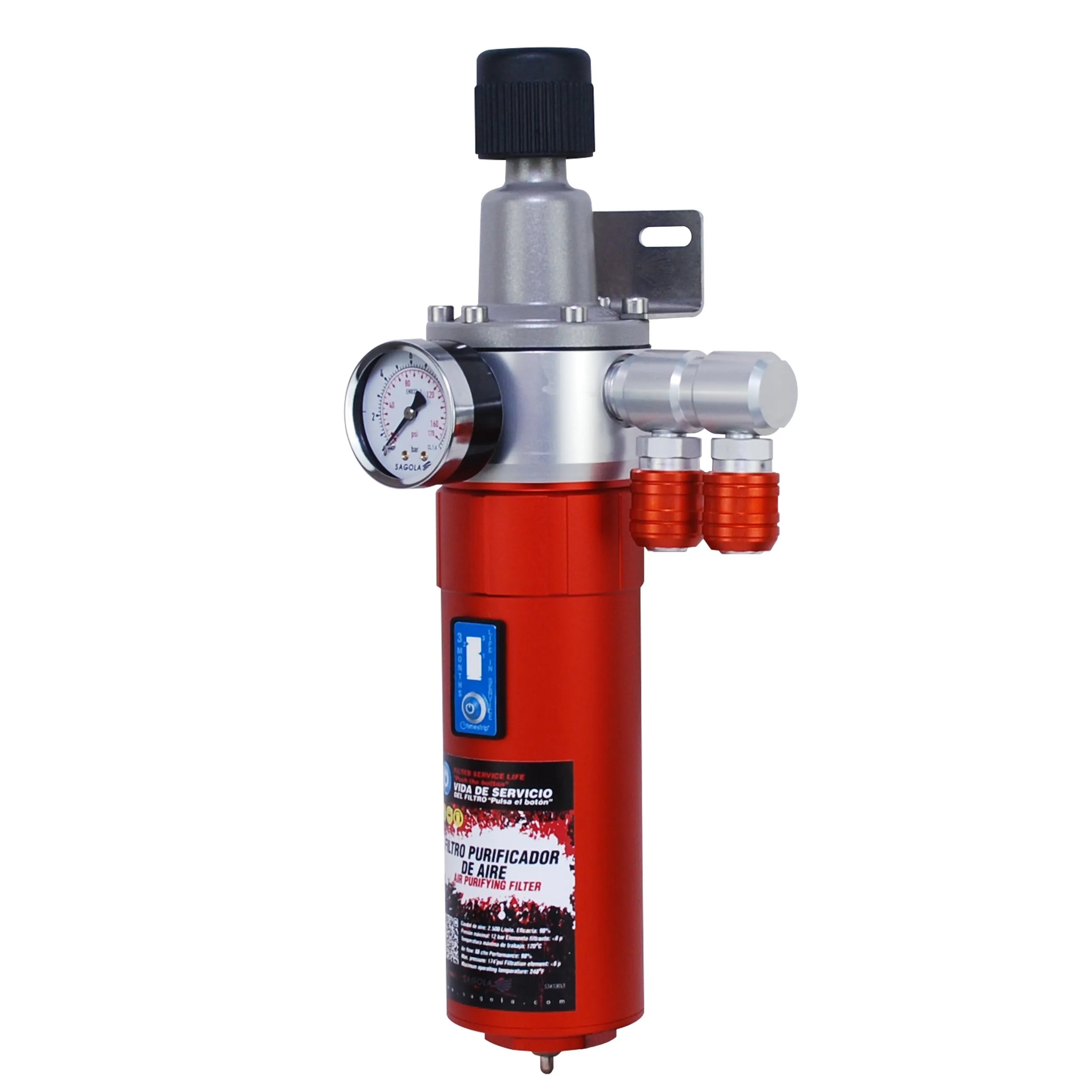 Purificador/regulador 1/4″ BSP, 2000 L/min.