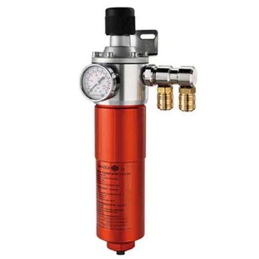 Filtro aire, regulador, 8 micras.