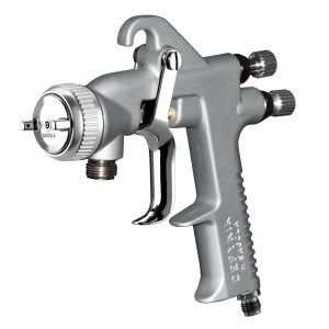Pistola aerográfica alta presión, recubrimiento antiadherente. Pistola aerográfica alta presión, recubrimiento antiadherente.