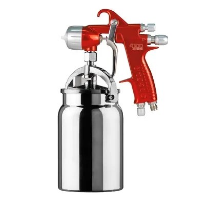 Pistola aerográfica alta presión, acabados de alta calidad, 150 L/min.