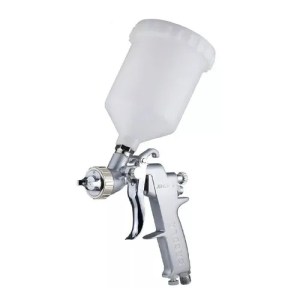 Pistola gravedad 1.8, regulación abanico, 240 L/min. Pistola gravedad 1.8, regulación abanico, 240 L/min.