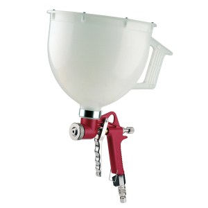 Pistola gravedad #429S, 150 L/min, depósito metálico. Pistola gravedad #429S, 150 L/min, depósito metálico.