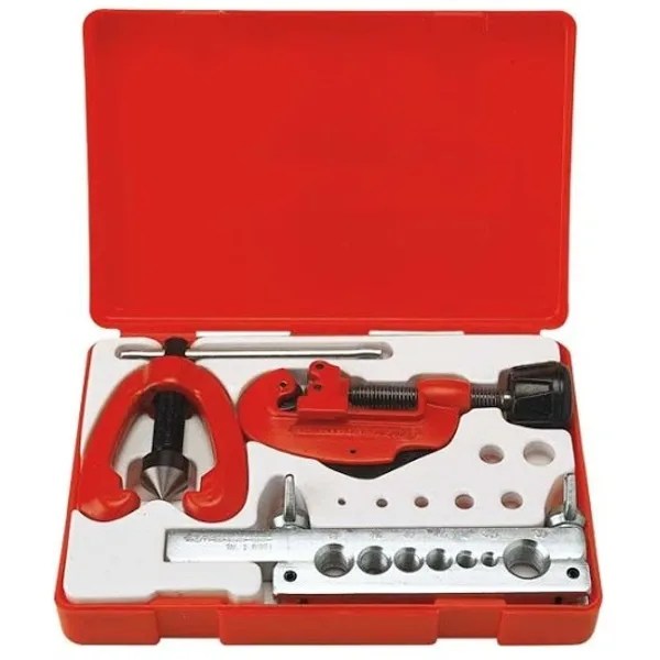 JUEGO DE REBORDEADOR 3/16″ A 5/8″ CON CORTATUBOS #725