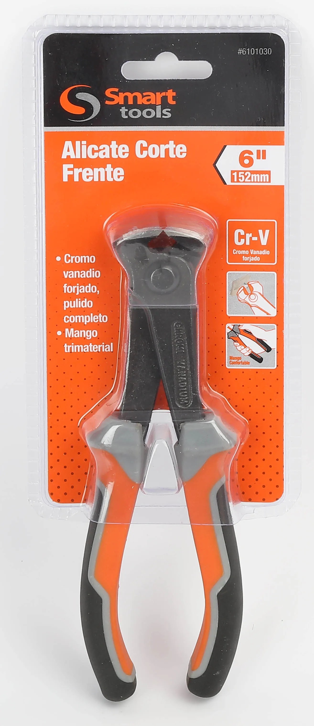 Alicate de corte frontal 6″ CR-V
