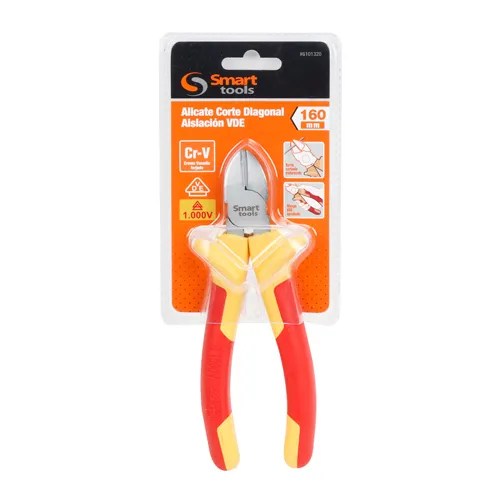 Alicate de corte diagonal 6″ aislacion VDE 1000 Volts