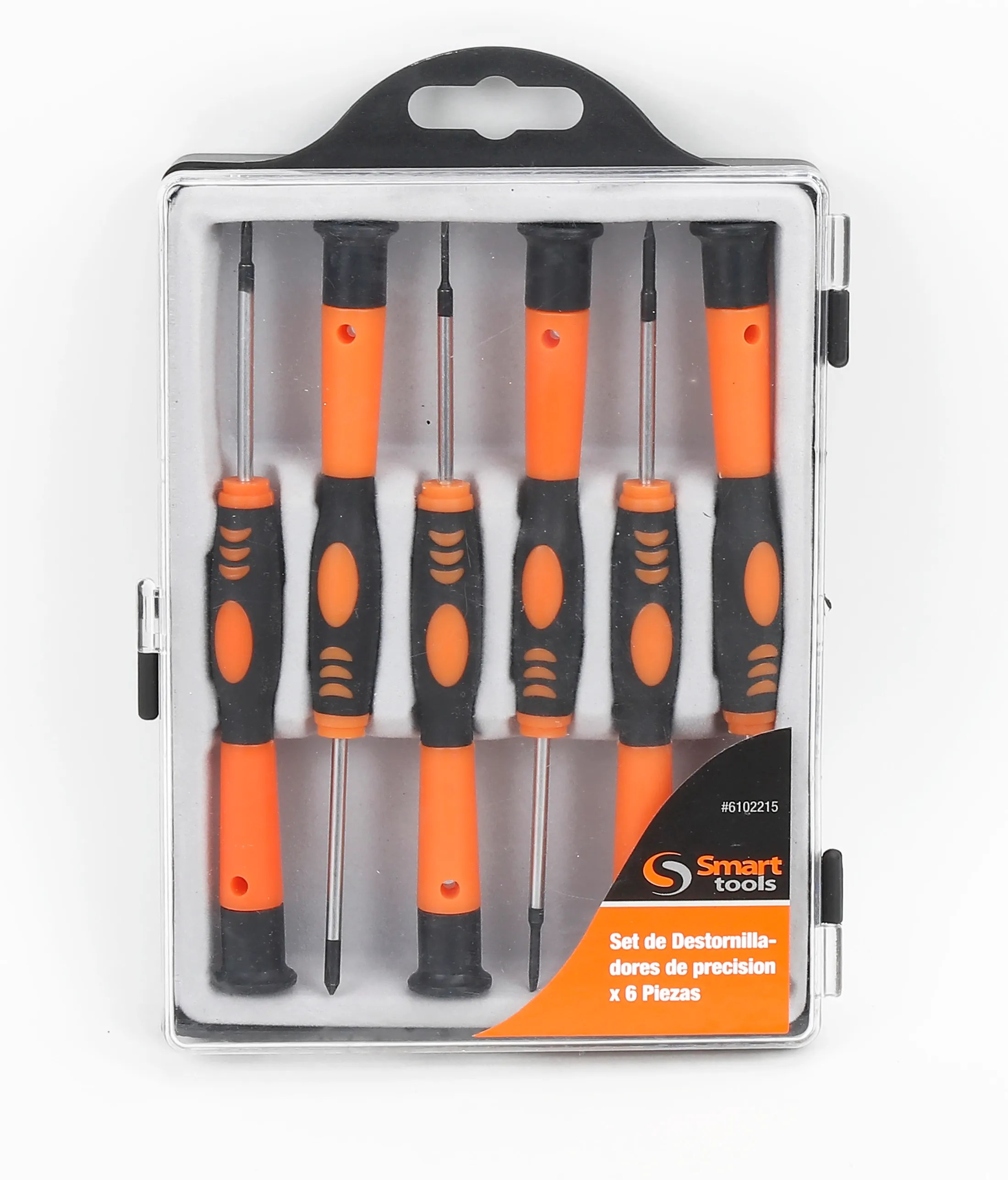 Set de destornilladores de precisión x 6 piezas
