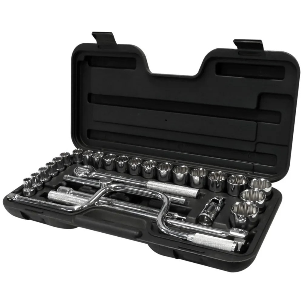 Juego dados 1/2″ 29 piezas