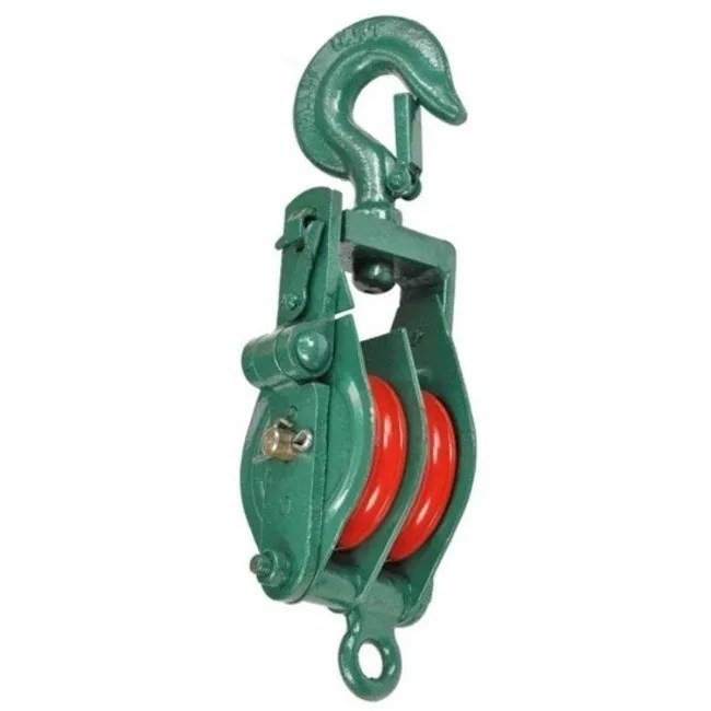 ROLDANA CON BISAGRA DOBLE DE 4″