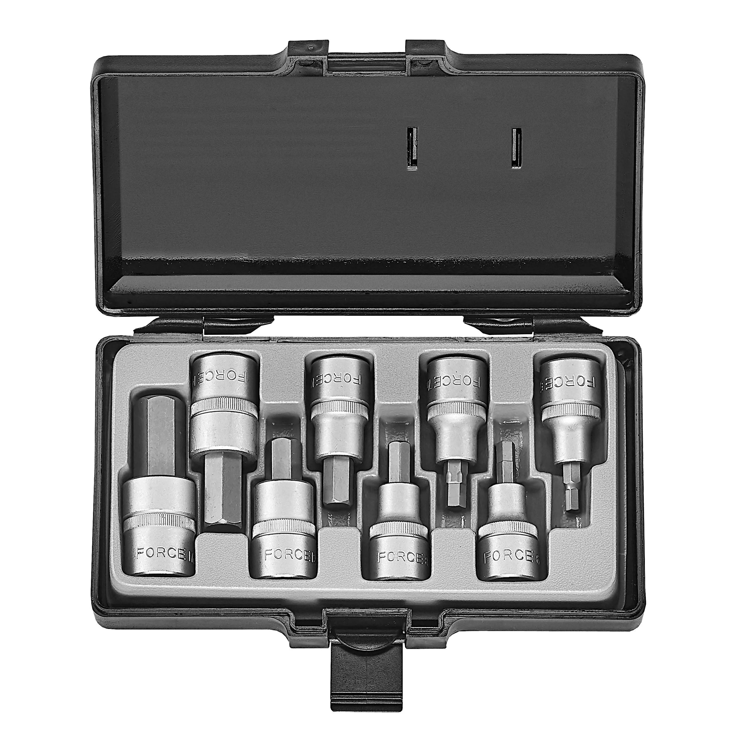 JUEGO DADOS ALLEN []1/2″ 5 A 17 MM 8 PZ.