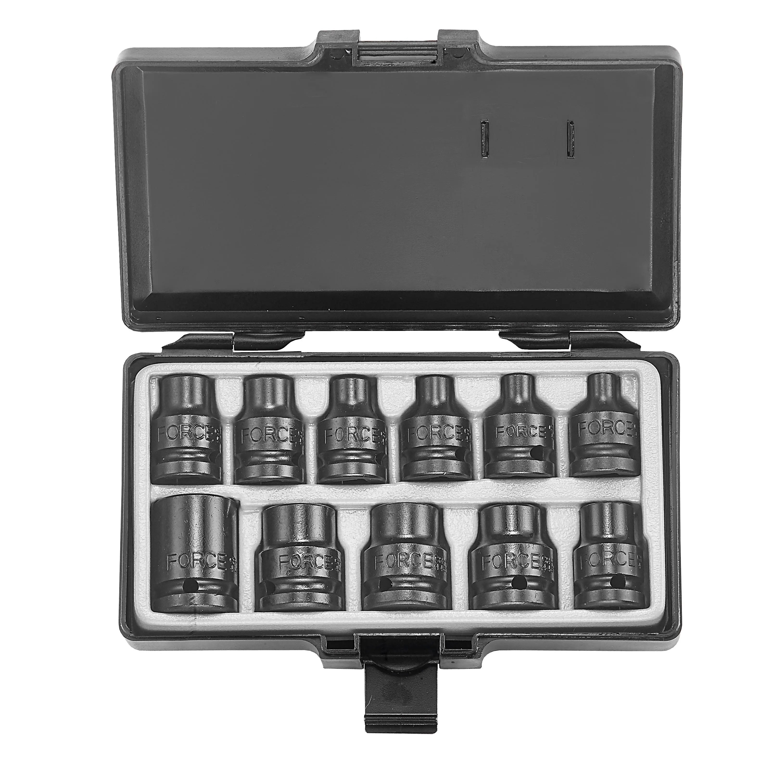JUEGO DADOS TORX HEMBRA IMPACTO DE E6 A E24 10 PIEZAS