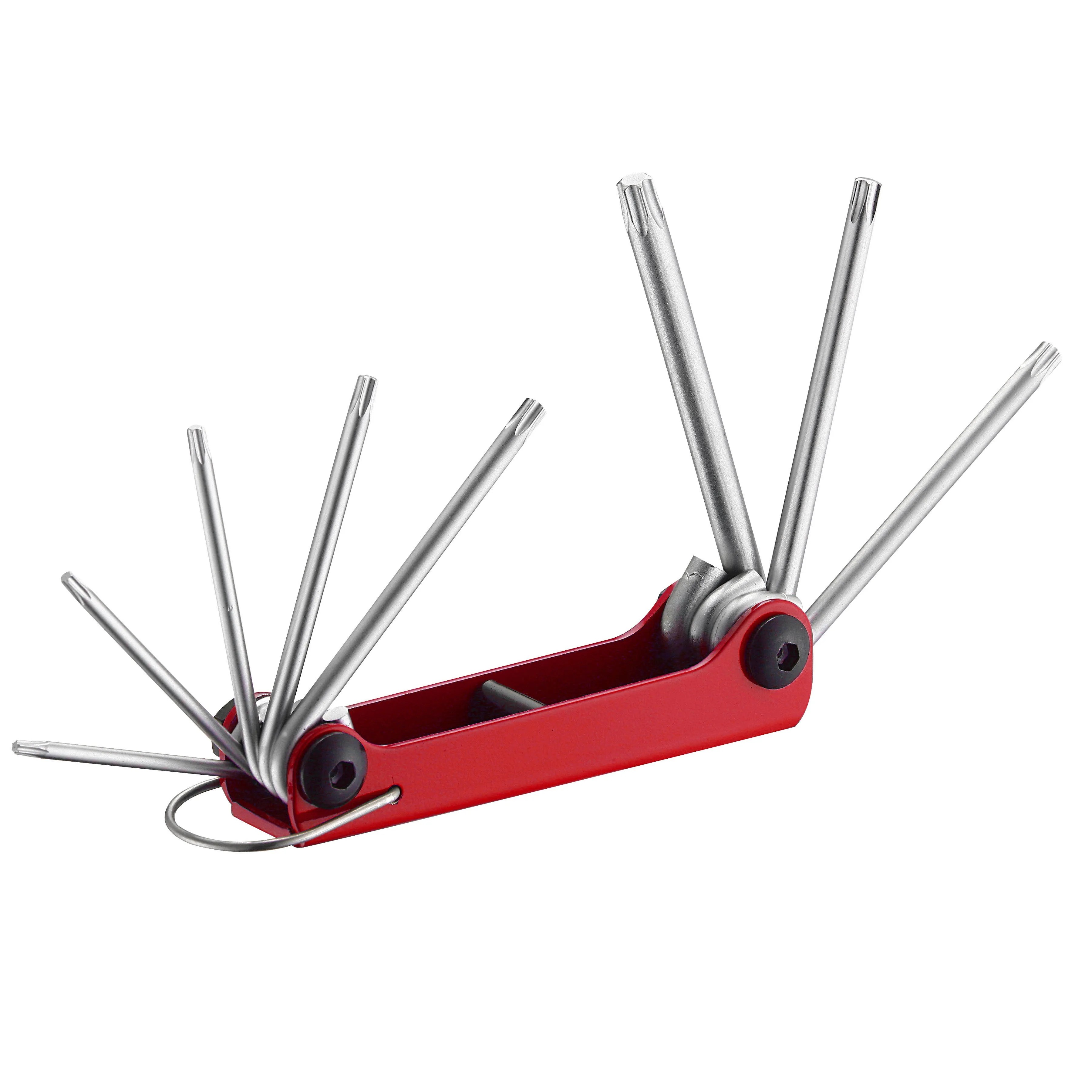 JGO LLAVES TORX PERFORADAS T9-T40 8 PZ.
