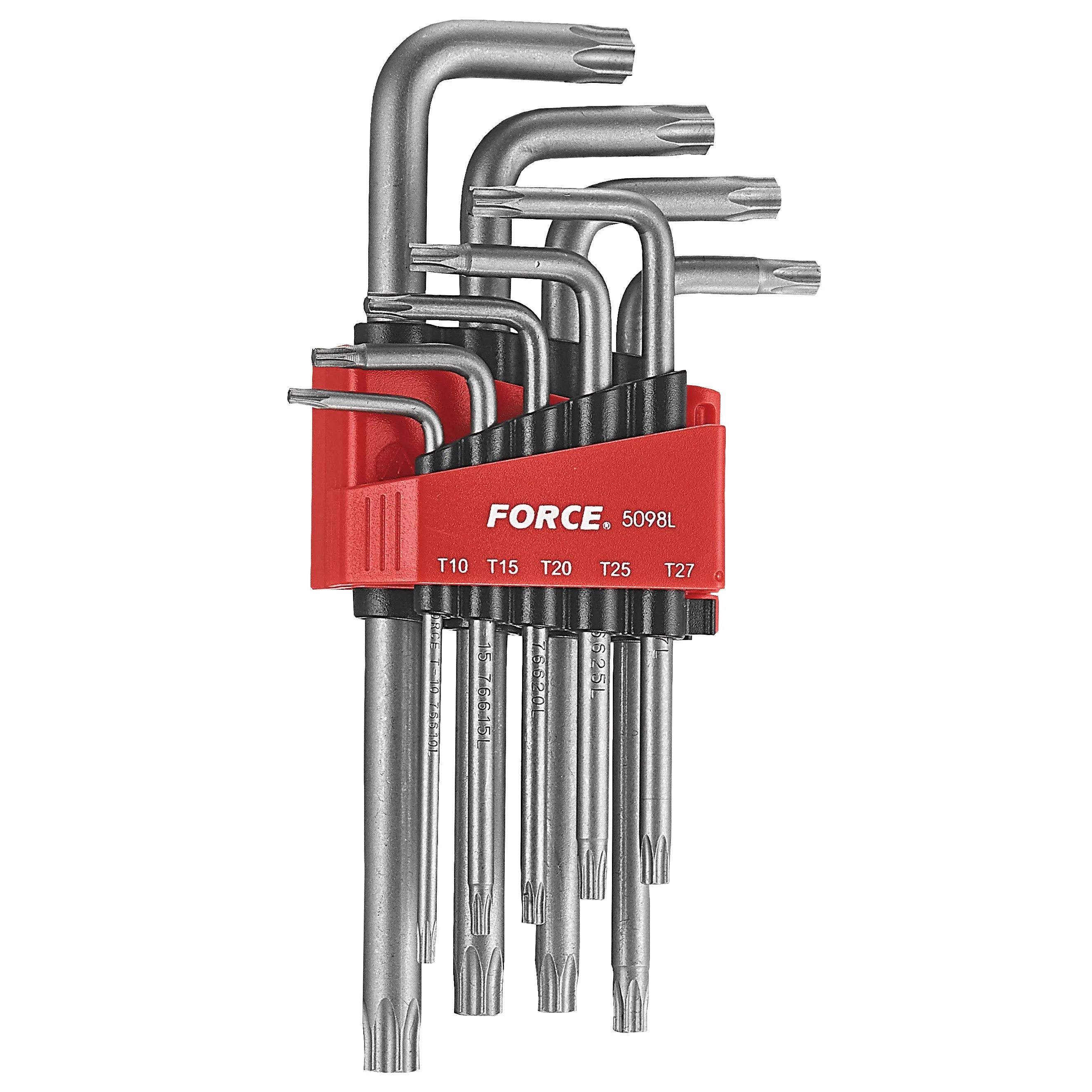 JGO. LLAVES TORX T06-T60 15 PZS. LARGAS