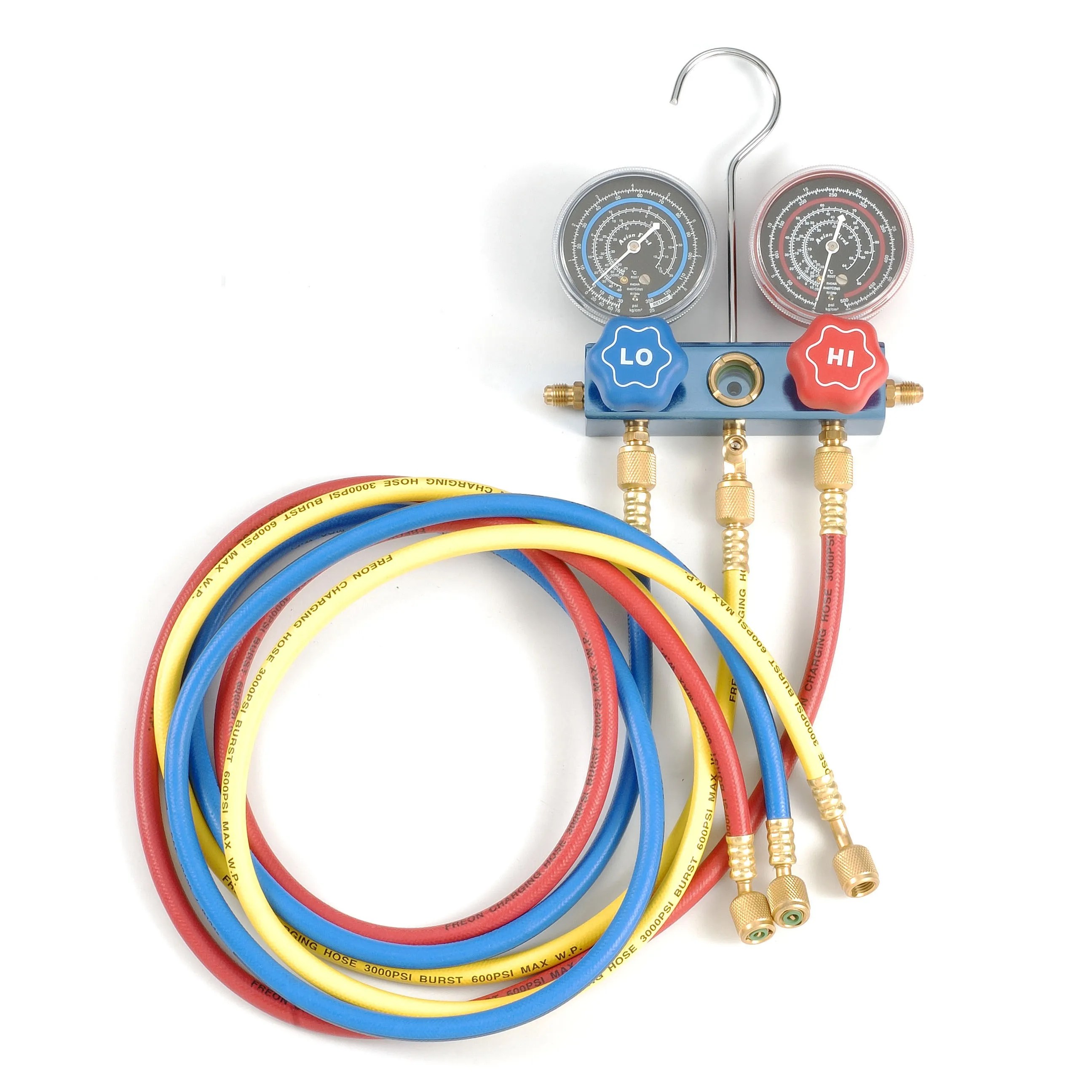 Conjunto Mano-Reductor R404A R407C R507A A/C 60″