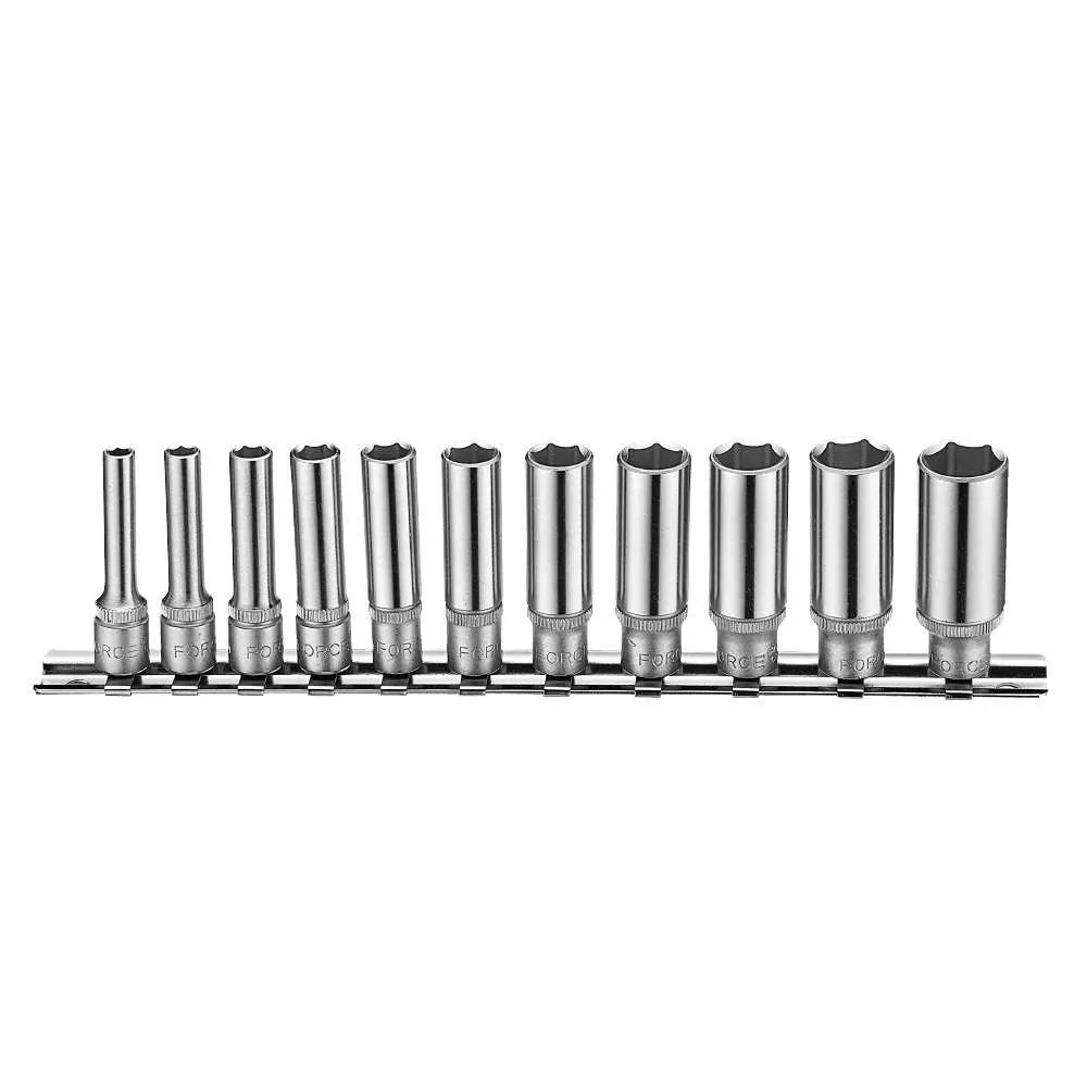 Juego Dados 1/4″ 11 Dados, 4-14 mm