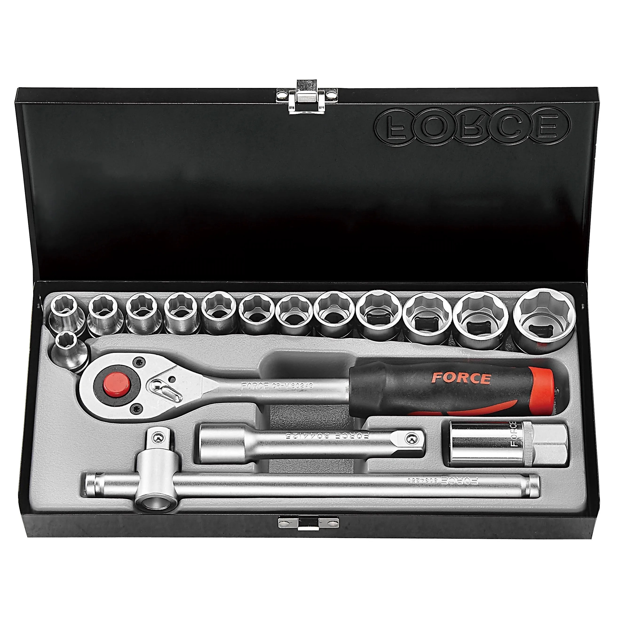 Juego Dados 1/2″, Hex. C/R, 13 Dados 5/16″-1″