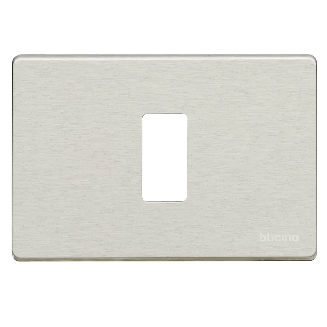 PLACA ALUMINIO OXIDAL EMBUTIDA 3 PUESTOS